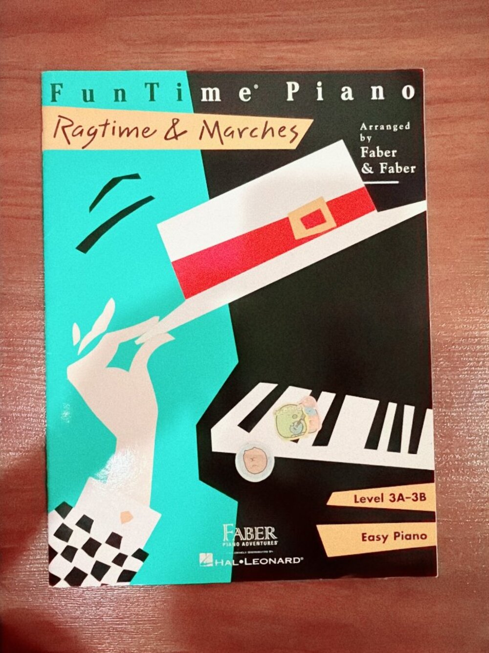 FunTime Piano Ragtime & Marches Level 3A-3B Faber Piano Adventures Sheet Music
